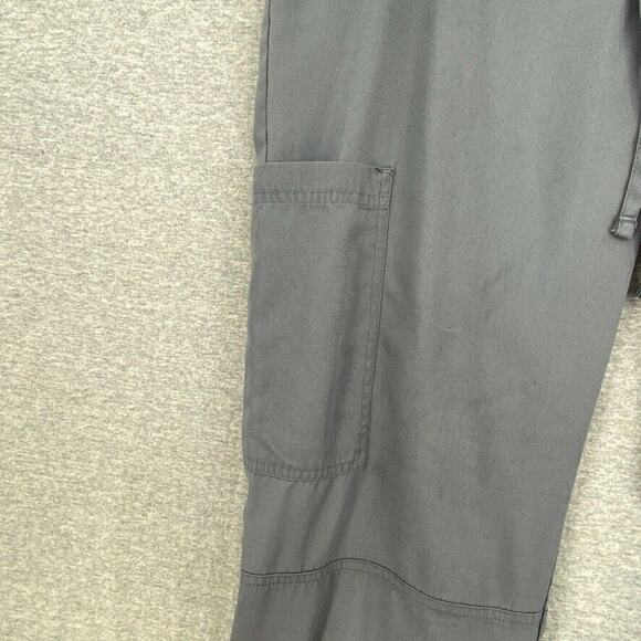 Orange Standard Scrub Bottom Pants Womens Small Gray Nurse Vet Medical Uniform - Picture 5 of 13
